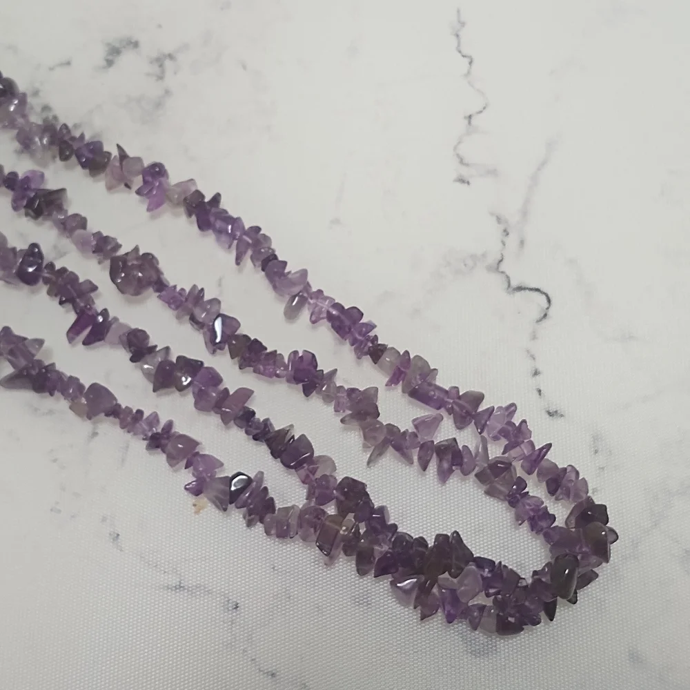 Amethyst Chip Necklace